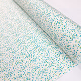 Poplin Prints Meadows Teal Small Scale Flowers Cotton Printed Fabric Fabric Photo