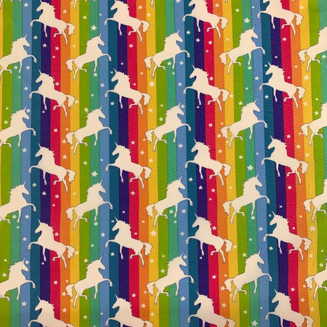 Poplin Prints Over The Rainbow F