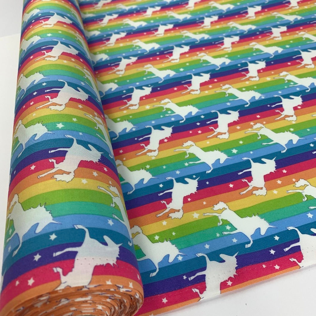 Poplin Prints Over The Rainbow S