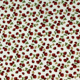 Poplin Prints Strawberry Pie Ivory Pattern
