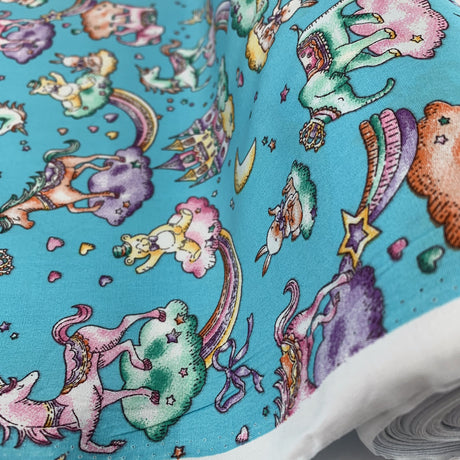 Poplin Prints Sweet Dreams Sky Blue Fabric Roll