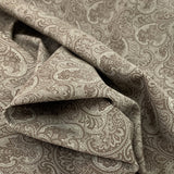 Poplin Prints Taupe Paisley Fold