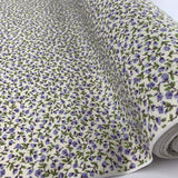 Poplin Prints Tiny Rose Lilac Fabric Roll