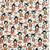Poplin Print - Turning Japanese - White