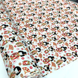 Poplin Prints Turning Japanese White S