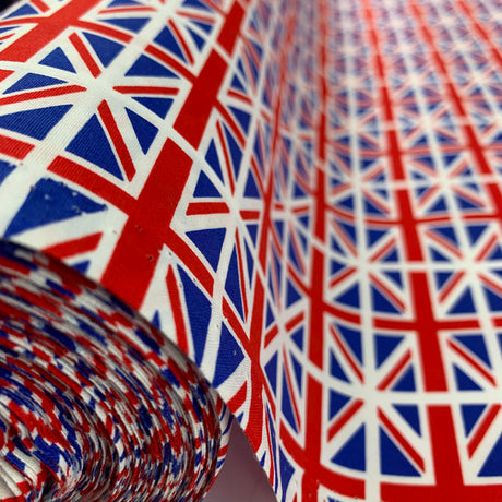 Poplin Prints Union Jack Fabric Roll 2