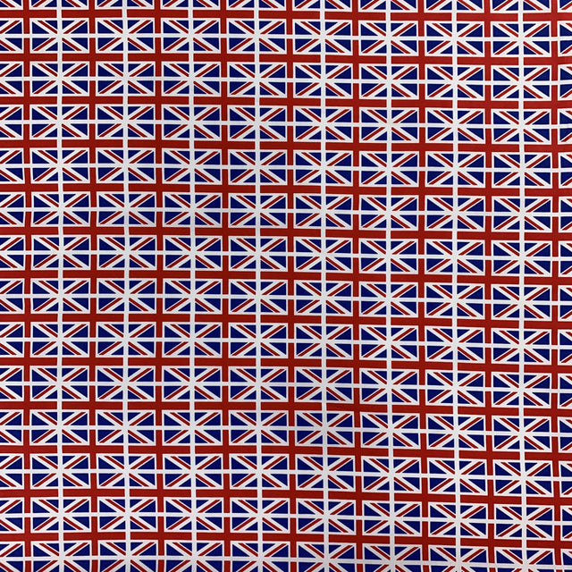Poplin Prints Union Jack Pattern