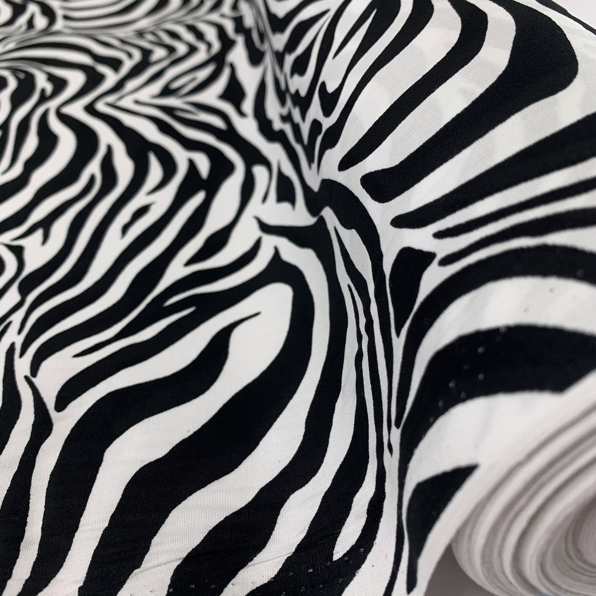 Poplin Prints Zebra Print Fabric Roll