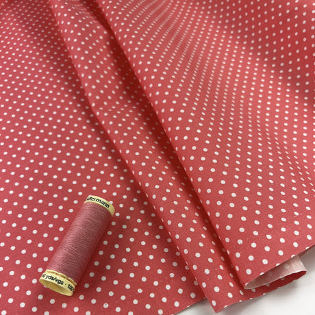 Poplin Print The Crafty Spot Candy Pink Cotton Dress Fabric