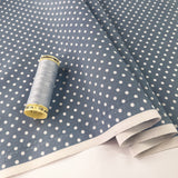 Poplin Print The Crafty Spot Dusky Blue Cotton Dress Fabric 97D0F7Ff 7250 4044 9C01 A67Bbf47F005