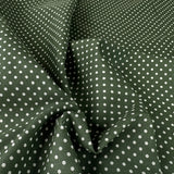 Poplin Print The Crafty Spot Old Green Cotton Dress Fabric