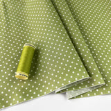 Poplin Print The Crafty Spot Soft Lime Green Cotton Dress Fabric