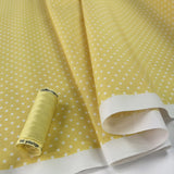Poplin Print The Crafty Spot Yellow Cotton Dress Fabric 9122B541 E8E9 43D9 Bf53 3Faca67926C4