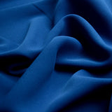 Prestige Marine Polyester Crepe Dress Fabric Cu