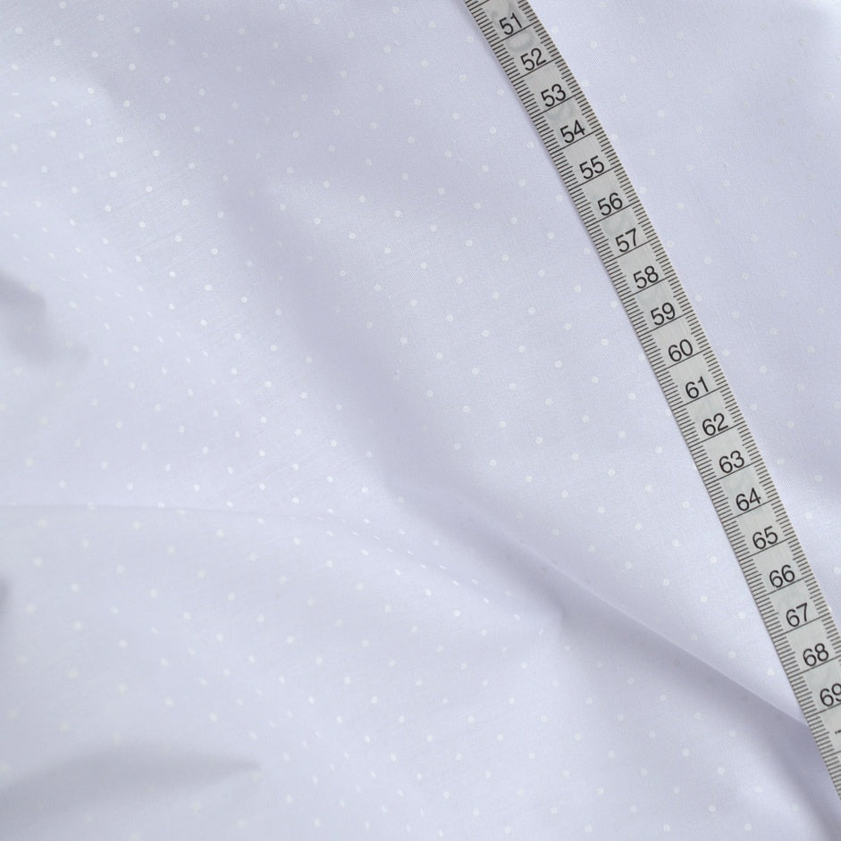 Pretty Poly Ditto Off White White Lilac Spotty
