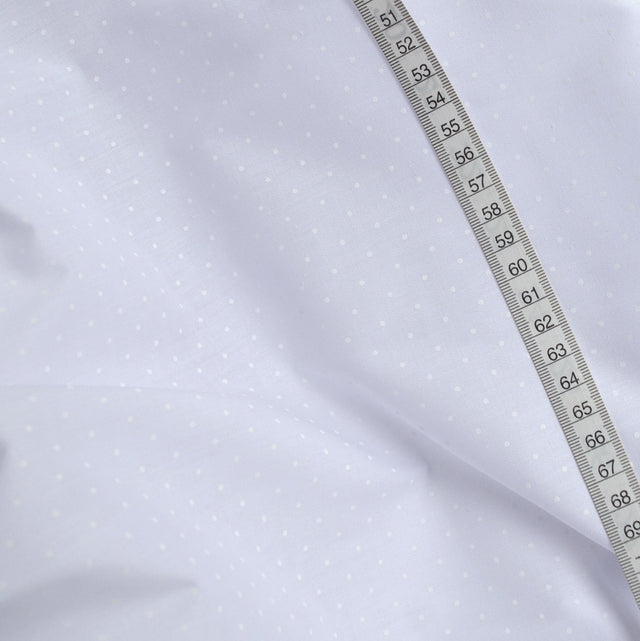 Pretty Poly Ditto Off White White Lilac Spotty
