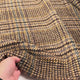 Humpty Polyester Wool Acrylic Brown Houndstooth Check Coating Fabric Video