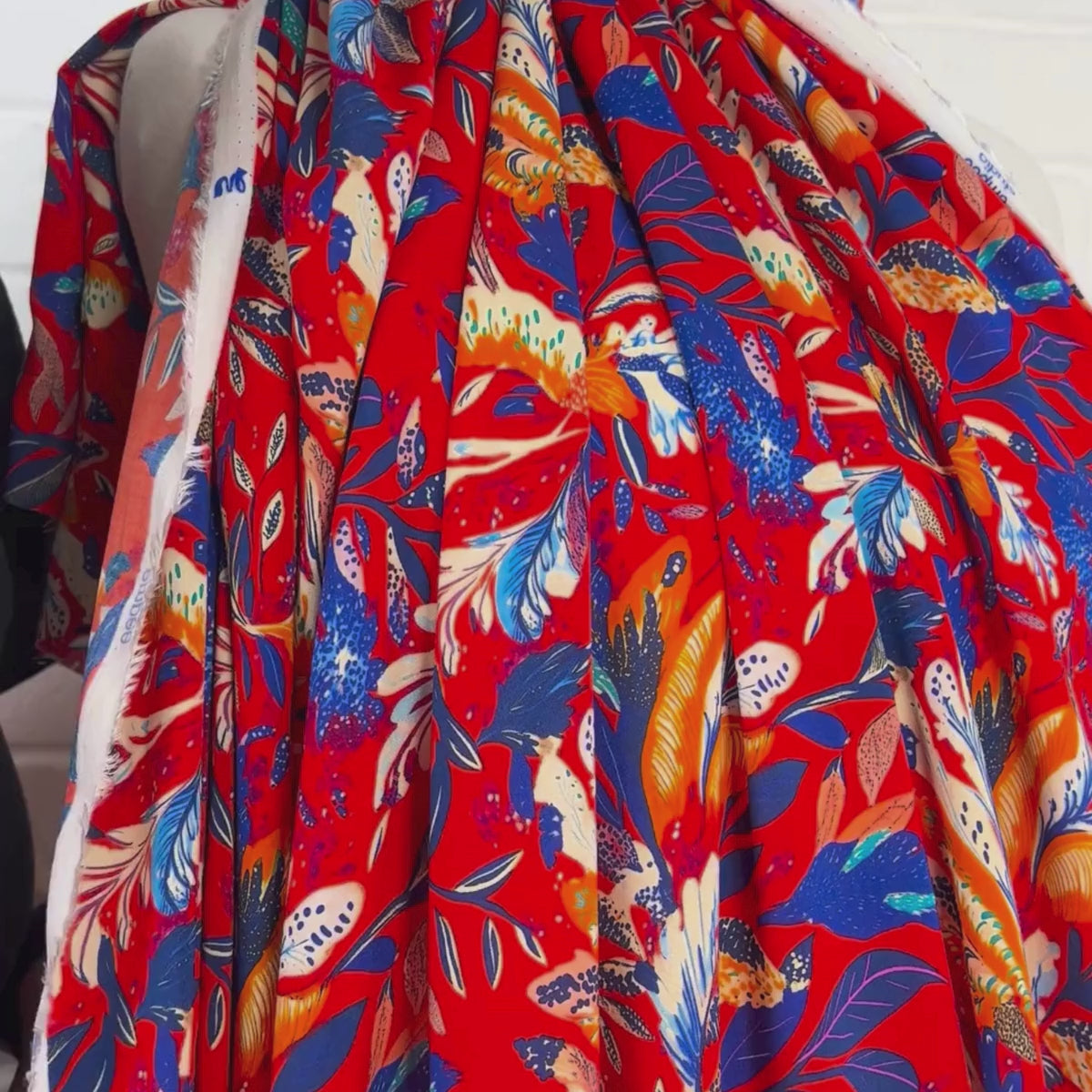 Coral Botanical Burst