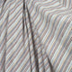 Helter Skelter Harbour Blue Viscose Linen Stripe Woven Dress Fabric Video

