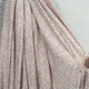 Confetti Tweed Peach Poly Cotton Metallic Jersey Fabric Video