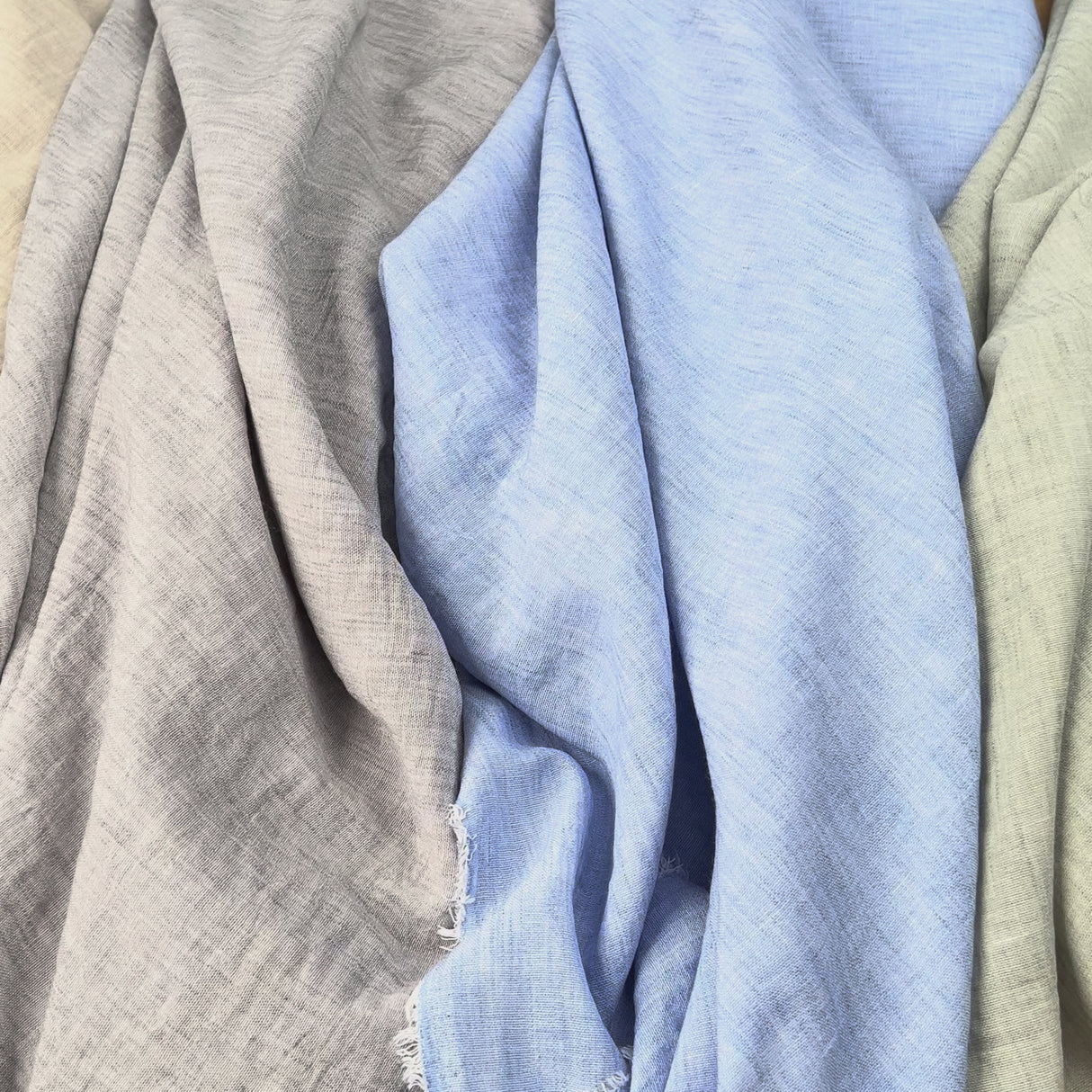 Linen Effect - Blue