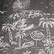 Designer Italian Black White Holiday Print Dress Fabric Ralph Silk Video