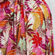 Pink Floral Print Rayon Spandex Fabric  Linen Tropics Sunset Garden Video