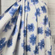 Absolutley Cotton Blue Purple White Floral Dress Fabric Video