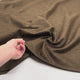Brown Milled Wool Cashmere Blend Suiting Fabric Great & Small Earth Video
