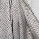Regency Tweed Cotton Blend Blue Cream Fabric Video