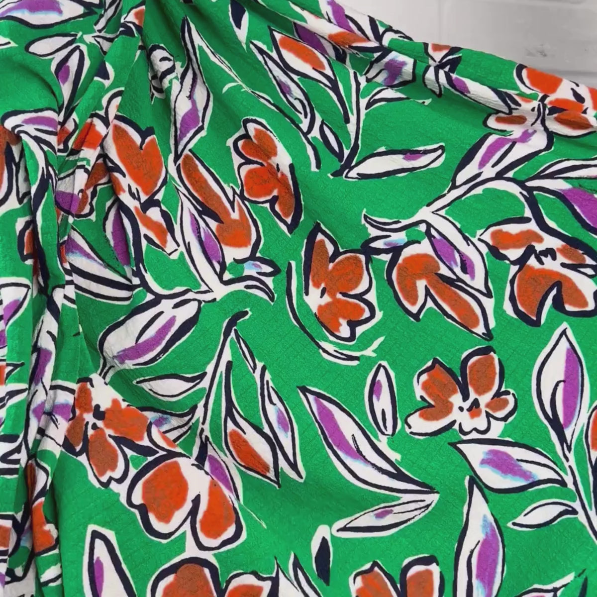 Green Floral Trail