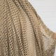 Castaway Crochet Sand Poly Cotton Open Knitted Dress Fabric Video
