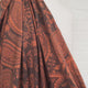 Roman Holiday Cupro Viscose Italian Paisley Rust Dress Fabric Video