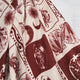 Italian Ex-Designer Rust Ornamental Motif Print Fabric Costa Rossa Video