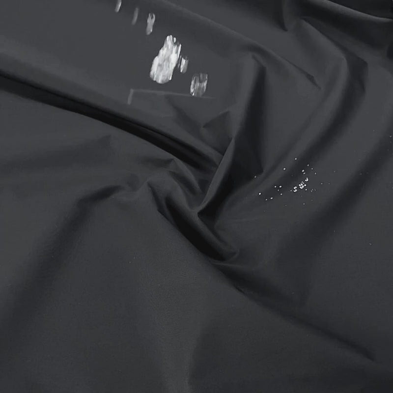Sailaway Black Cotton Italian Waterproof Coating Fabric Video