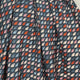 Abstract Printed Cotton Dress Fabric Dashwood Poplin Navy Fans Video