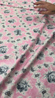 Pink Floral Printed Cotton Fabric Designers Guild Wild Rose Peony Video