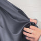 What Shines Yonder Polyester Navy Black Satin Heavy Dress Fabric Video