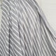 Linen Effect Stripe - Grey