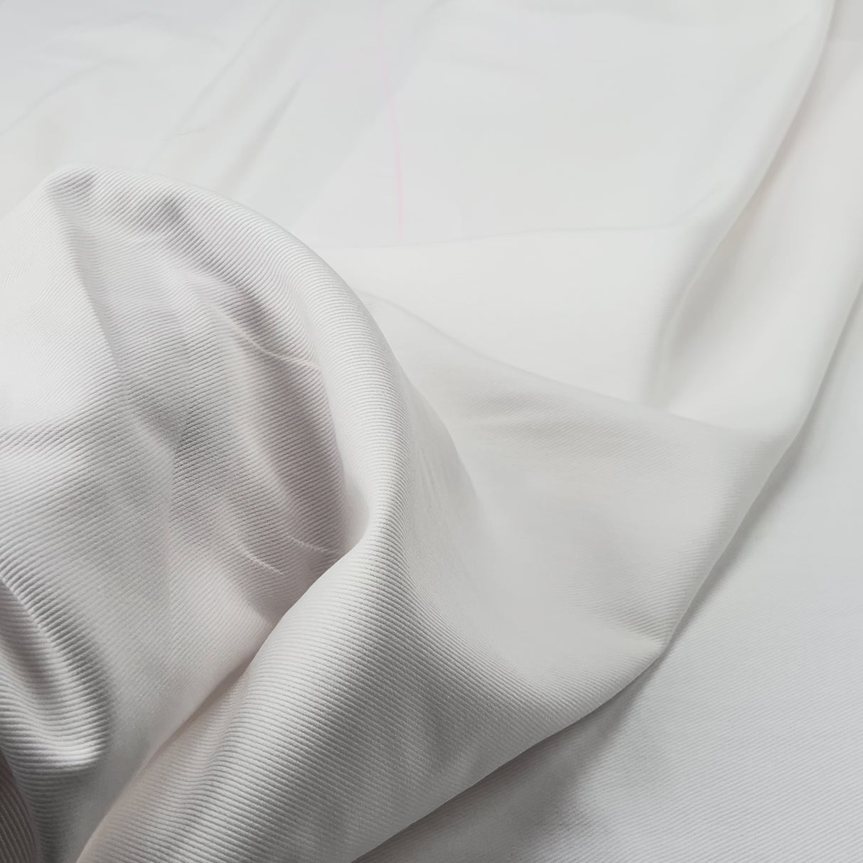 Premium Workwear Twill Trouser Fabric Cotton Rich Optic Ivory Video