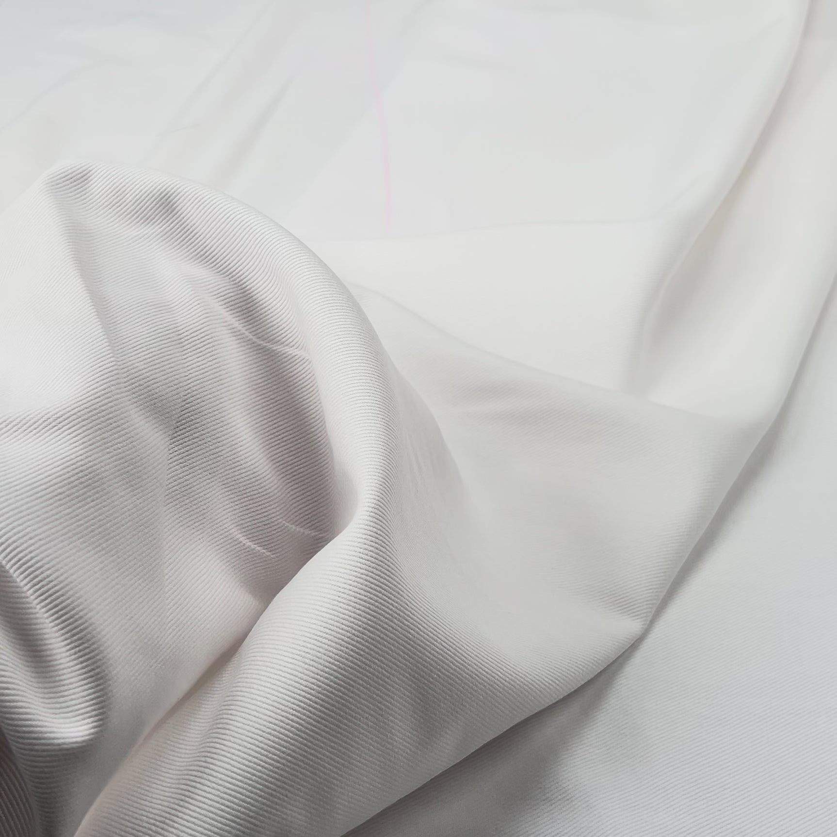Premium Workwear Twill Trouser Fabric Cotton Rich Optic Ivory Video
