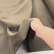 Ex-Designer Cotton Trousering Fabric Italian Gabardine Dark Khaki Video