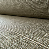 Prime Time Check Beige Green Wool Suiting Fabric Cu2