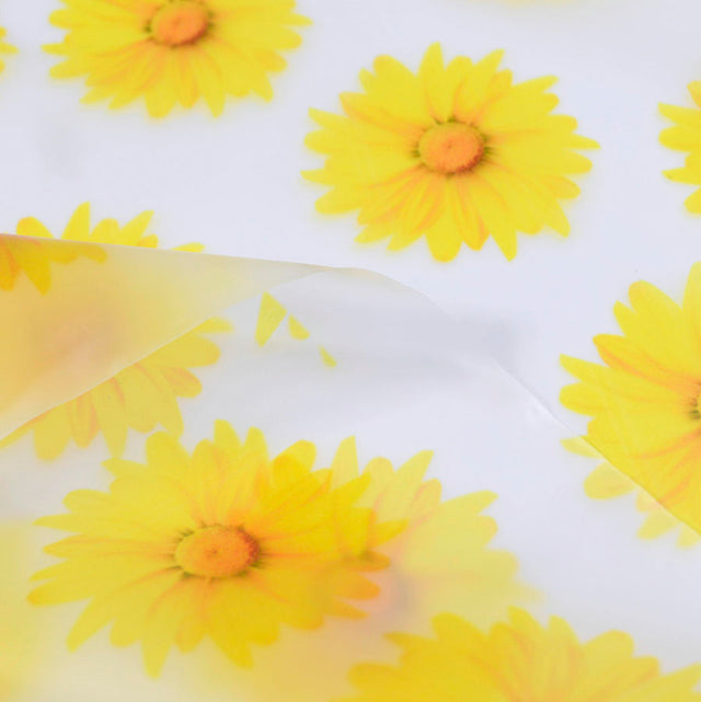 Printed Pu Polyurethane Flower Coat Bag Material Cu