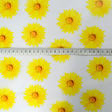 Printed Pu Polyurethane Flower Coat Bag Material S