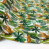 Printed Cotton Poplin Rh Jungle Leopard Fabric Roll
