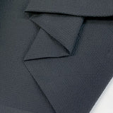 Proper Seersucker Tiny Woven Black Cotton Blue