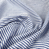 Proper Seersucker - Denim Blue Stripe