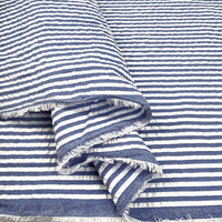 Proper Seersucker - Denim Blue Stripe