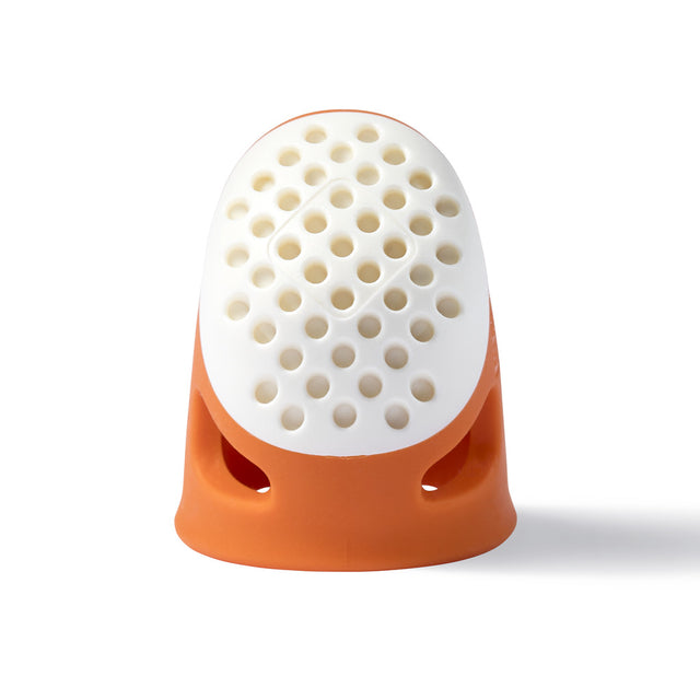Prym Ergonomic Finger Thimble Small Orange